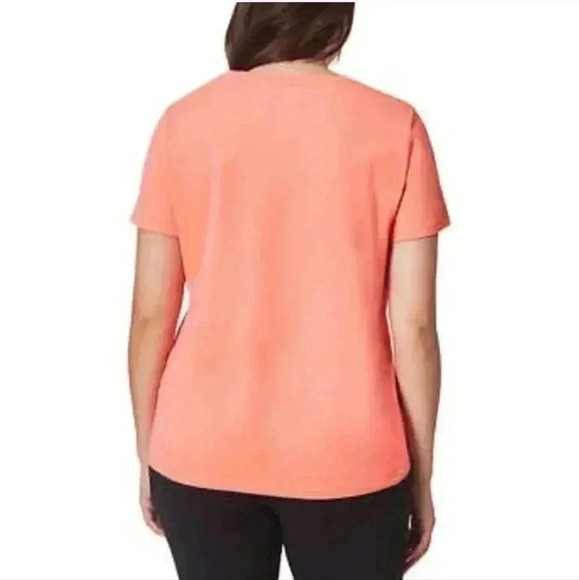 NWOT 2 Pack Mondetta Active Tees Peach/Coral Pink  T-shirts Various Sizes - Picture 4 of 7